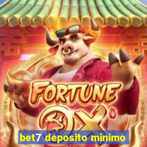 bet7 deposito minimo