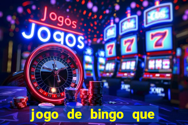 jogo de bingo que ganha dinheiro no pix