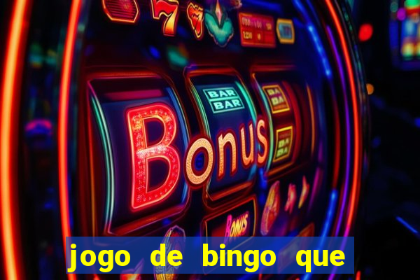 jogo de bingo que ganha dinheiro no pix