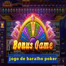 jogo de baralho poker