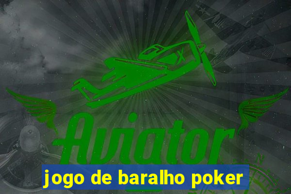 jogo de baralho poker