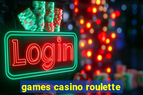 games casino roulette