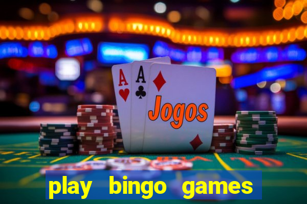 play bingo games for free