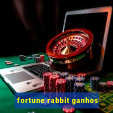 fortune rabbit ganhos