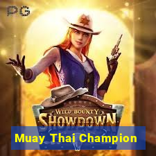 Muay Thai Champion