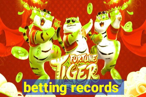 betting records