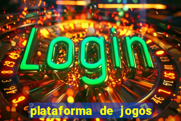 plataforma de jogos nova pagando