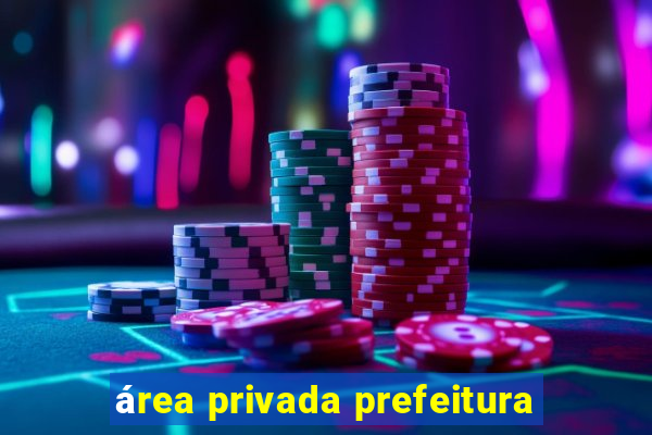 área privada prefeitura