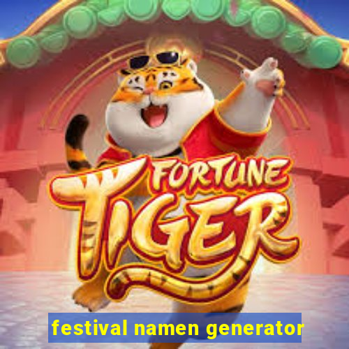 festival namen generator