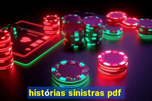 histórias sinistras pdf