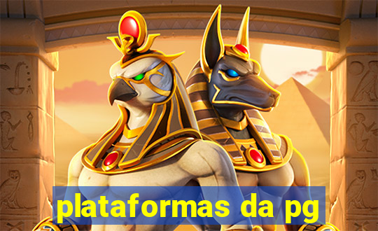 plataformas da pg