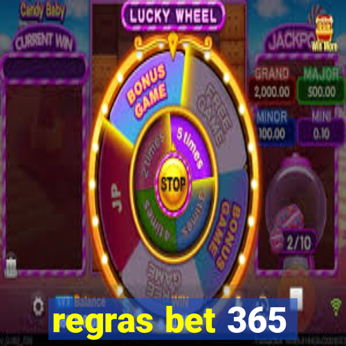 regras bet 365