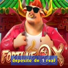 deposito de 1 real fortune tiger