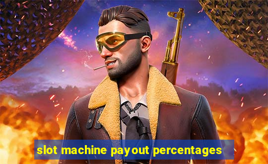 slot machine payout percentages