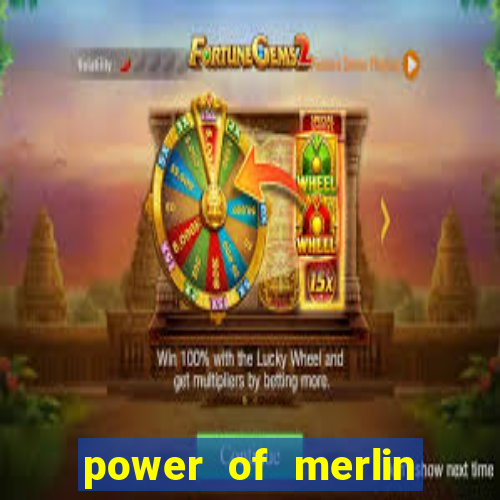 power of merlin megaways slot