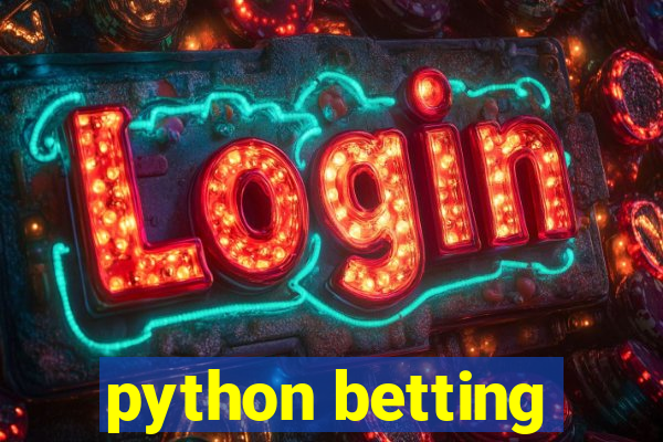 python betting