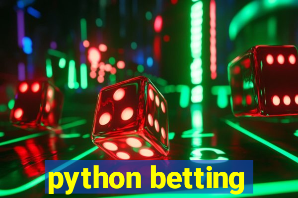 python betting