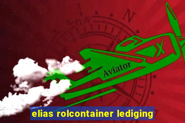 elias rolcontainer lediging