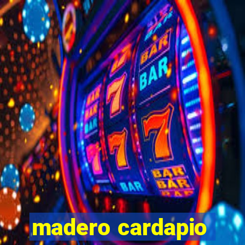 madero cardapio