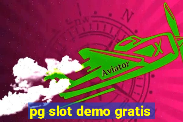 pg slot demo gratis