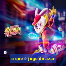 o que é jogo do azar