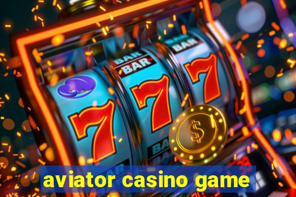 aviator casino game