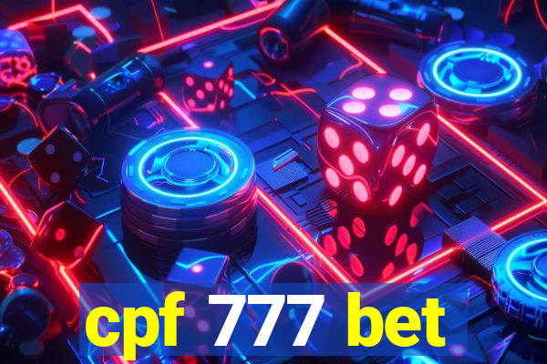 cpf 777 bet