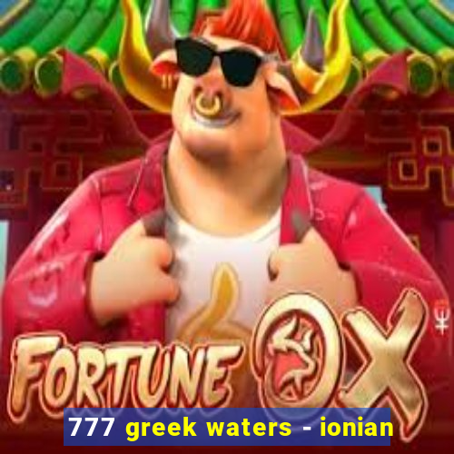 777 greek waters - ionian