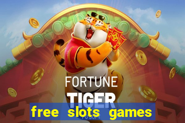 free slots games real money