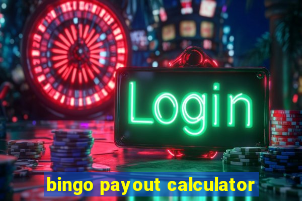 bingo payout calculator