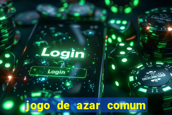 jogo de azar comum em cassinos