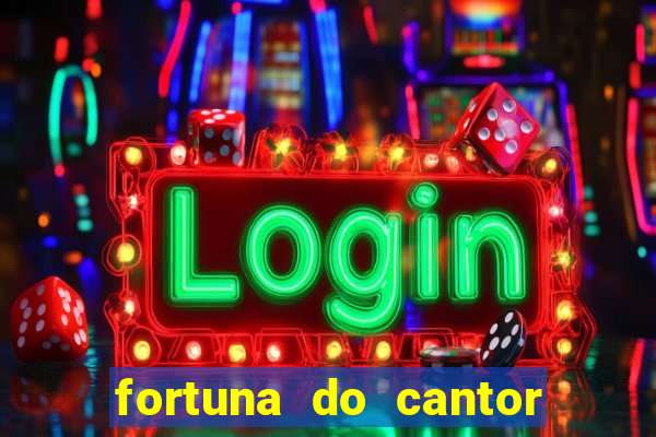 fortuna do cantor sorocaba 2023