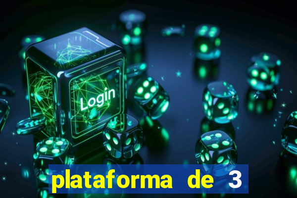 plataforma de 3 reais cassino