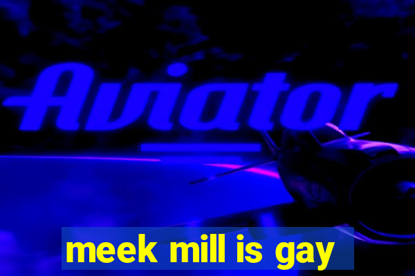 meek mill is gay