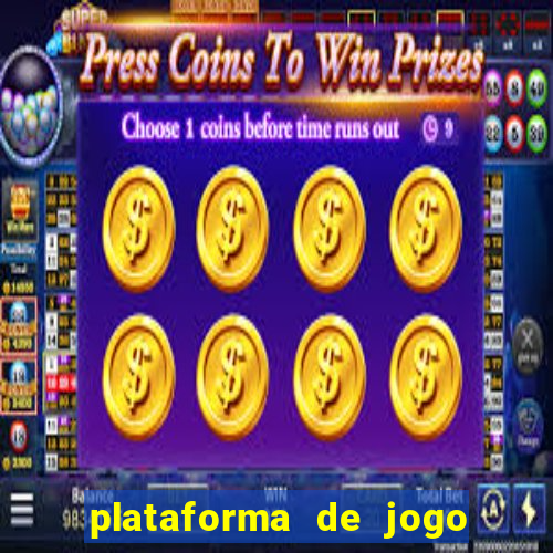 plataforma de jogo pagando no cadastro