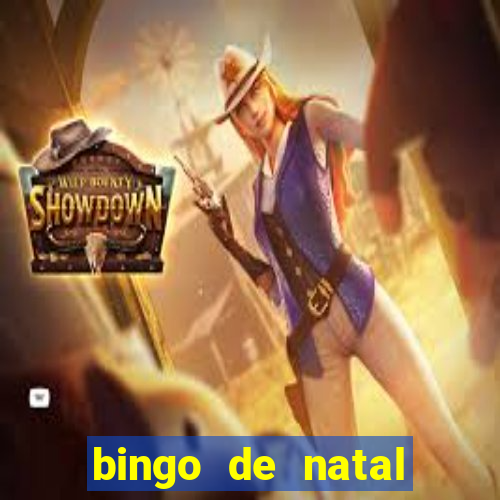 bingo de natal para imprimir gratis