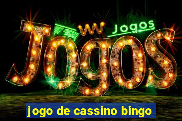 jogo de cassino bingo