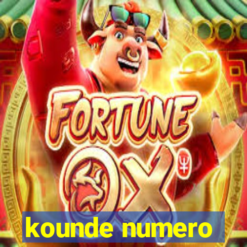 kounde numero