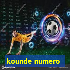 kounde numero