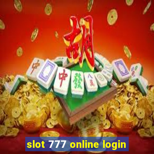 slot 777 online login