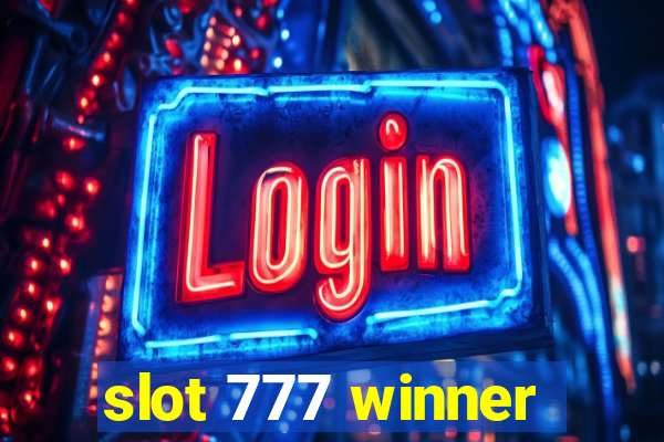 slot 777 winner