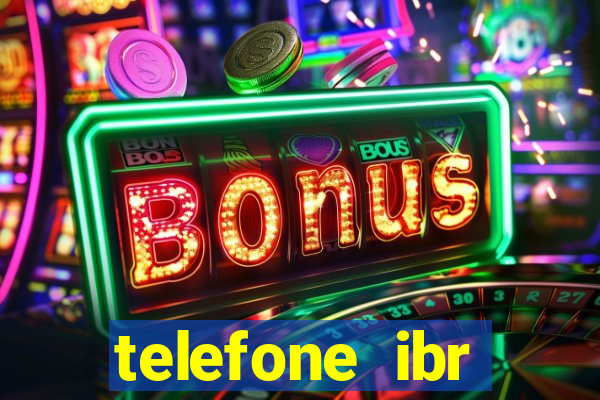 telefone ibr vitória da conquista