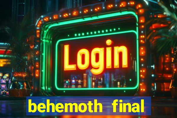 behemoth final fantasy 15