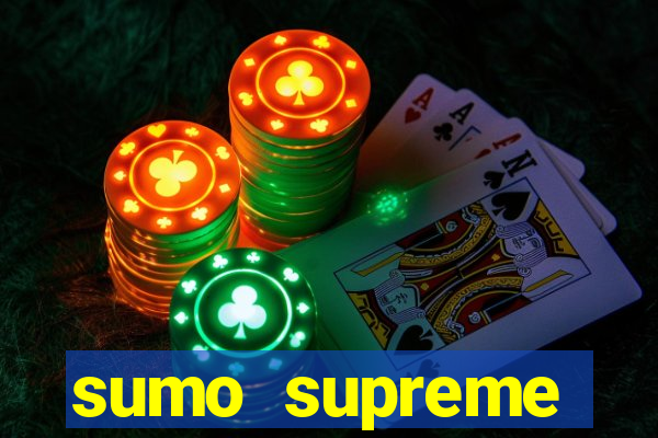 sumo supreme megaways slot