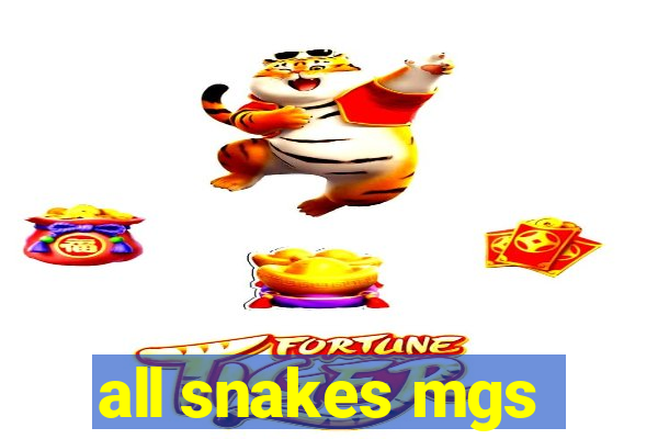 all snakes mgs