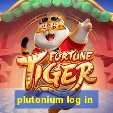 plutonium log in