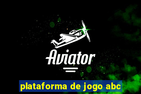 plataforma de jogo abc