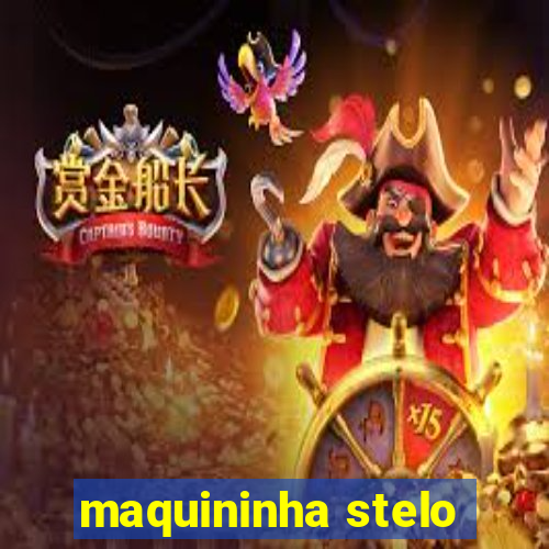 maquininha stelo