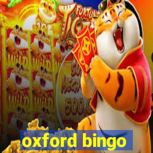 oxford bingo