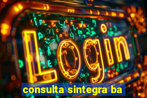 consulta sintegra ba